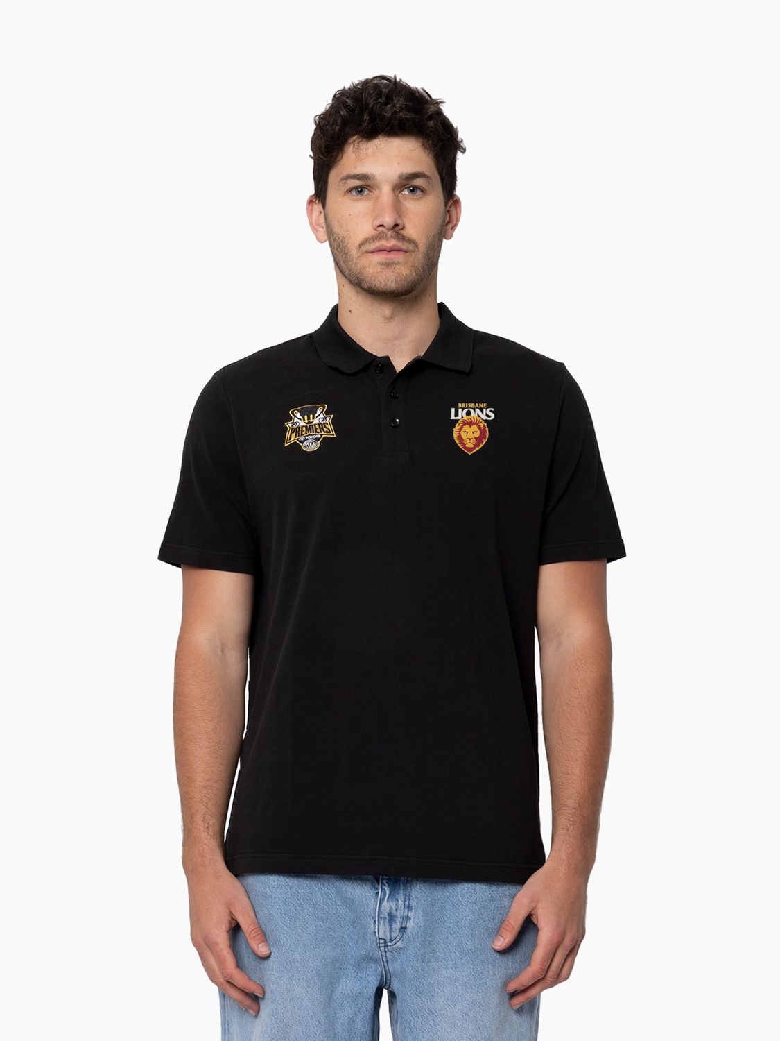 2025 AFL Premiers Polo - Black, Size: 2XS