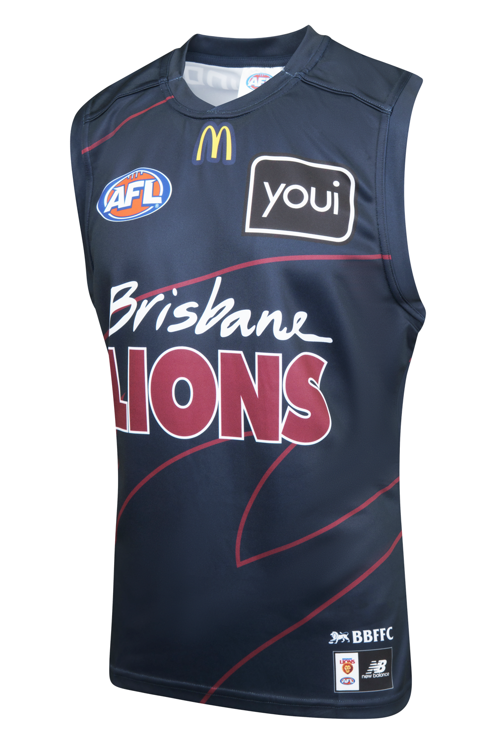 2026 AFL Training Guernsey - Navy - Youth, Size: 6