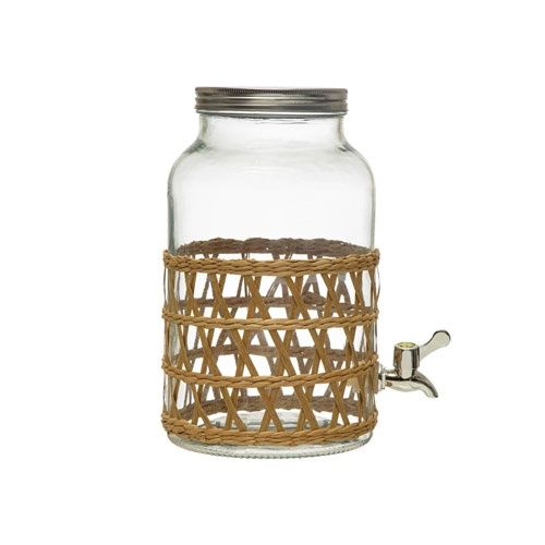 Beverage Dispenser With Woven Sleeve