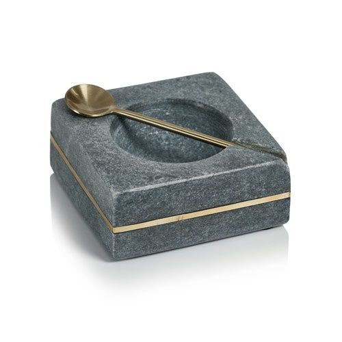 Marble Salt And Pepper Bowl