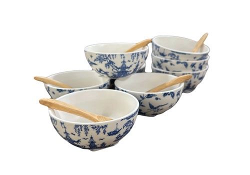 Chinois Tidbit Bowl with Spoon