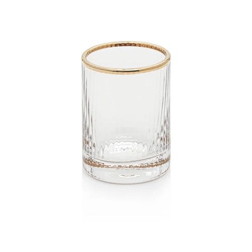 Gold Rimmed Shot Glass