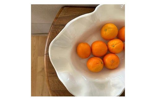 Wavy Serving Bowl