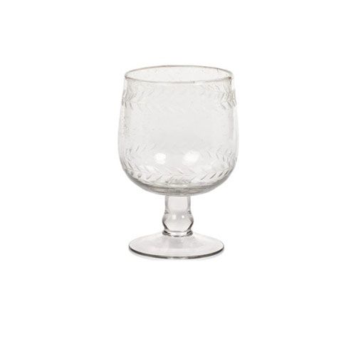 Etched Margarita Glass