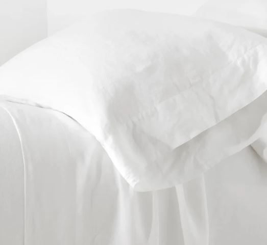 LUSH LINEN KING PILLOWCASES PC1753-K