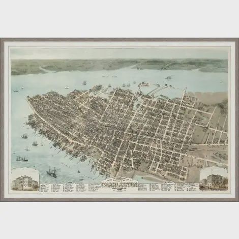 CHARLESTON BIRD'S EYE VIEW