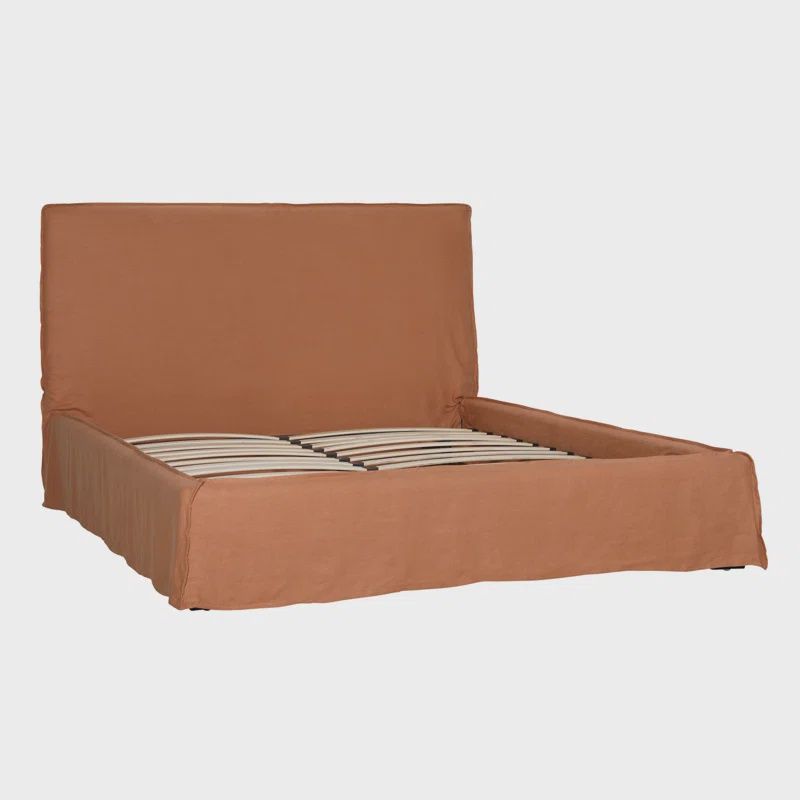 Whitney Bed Queen Terracotta