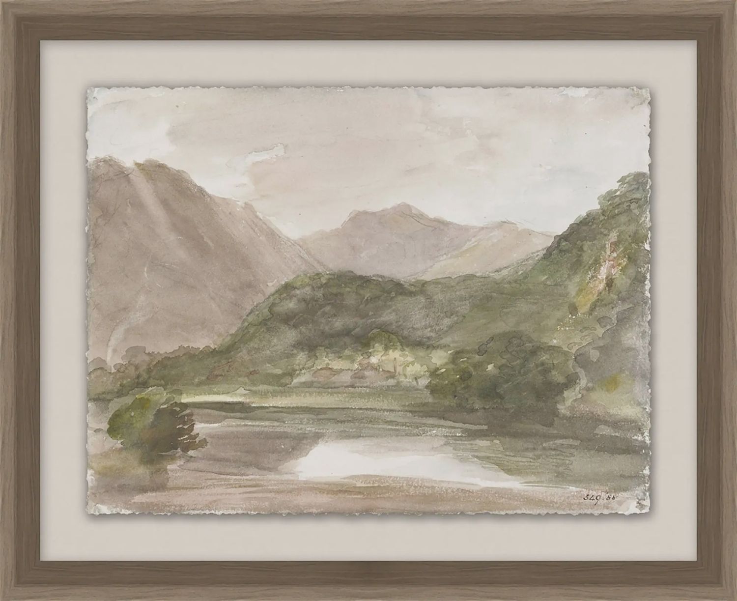 Mountain Viewing (16.25x13.25)