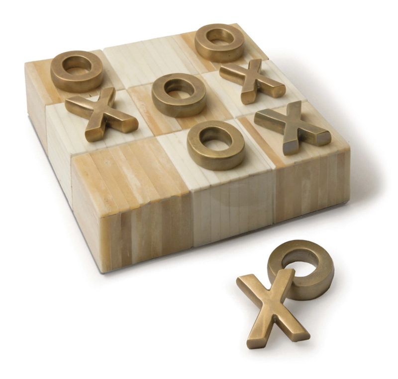 TIC TAC TOE BRASS