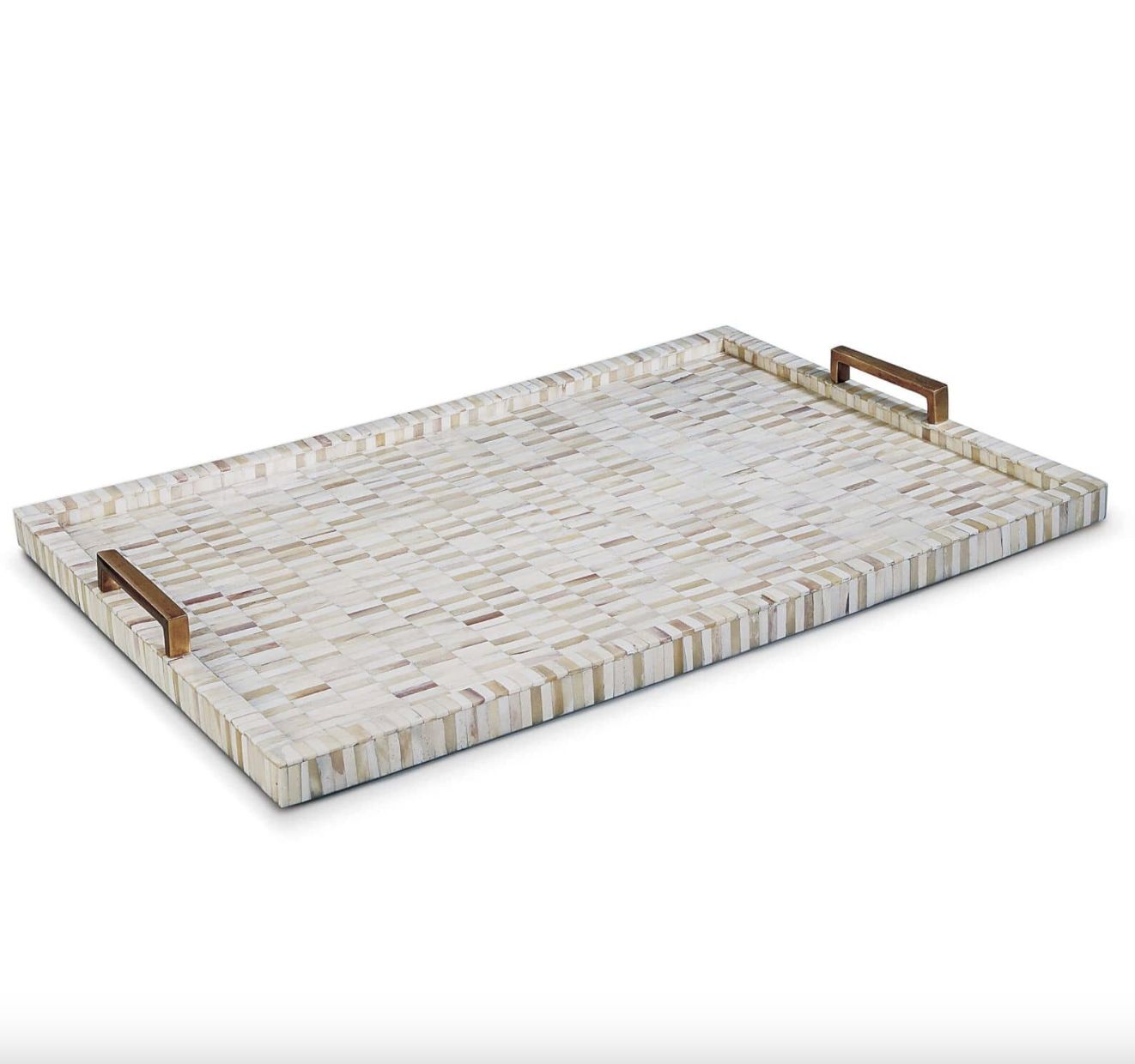BONE &amp; BRASS TRAY