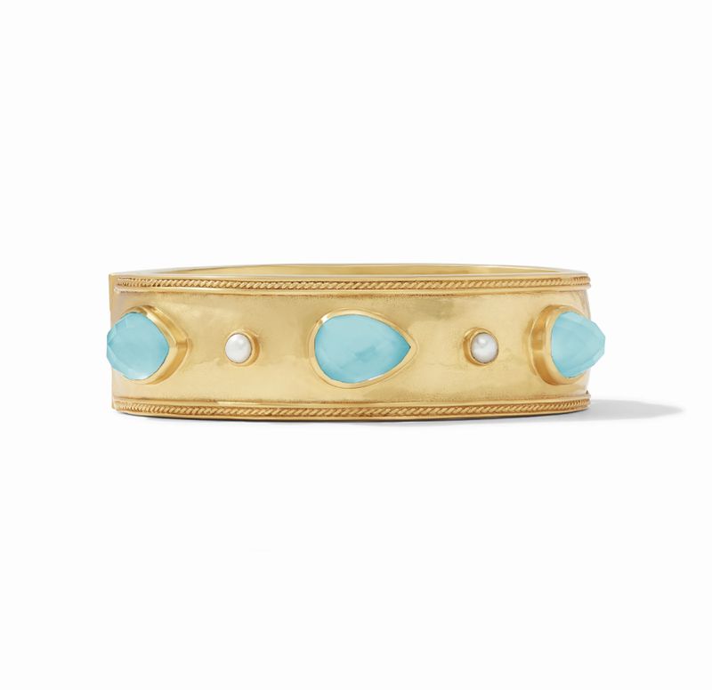 CANNES BANGLE BLUE GOLD