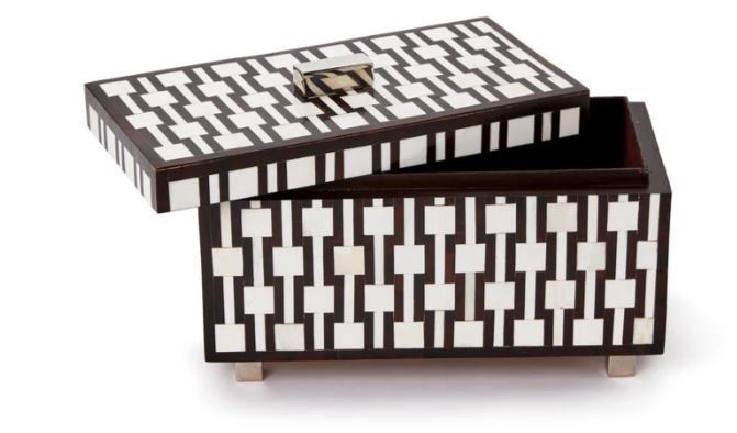BONE BOX SILVER FEET