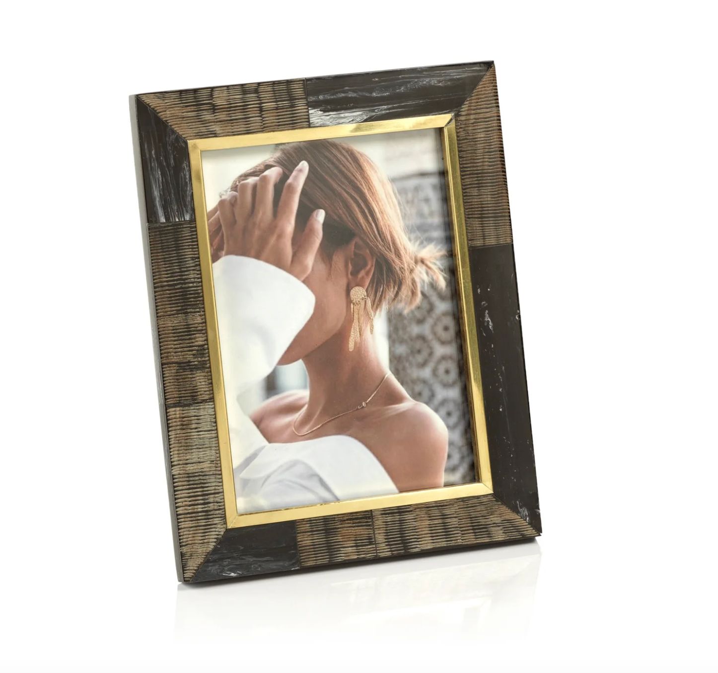 BLACK SHAGRIN  PHOTO 5X7