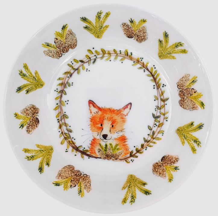 MELAMINE BOWL FOX