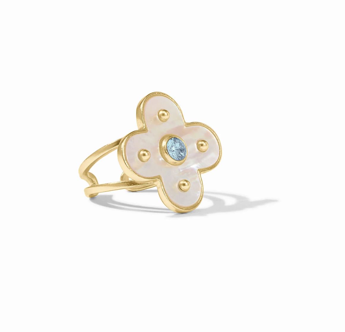 COLETTE RING - CHALCEDONY BLUE