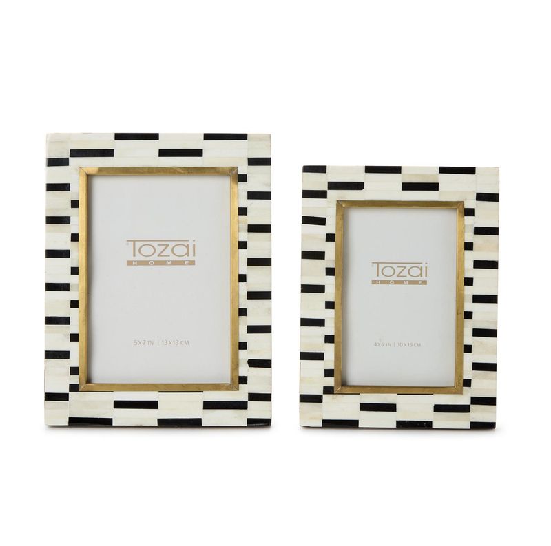 BONE AND BRASS FRAME