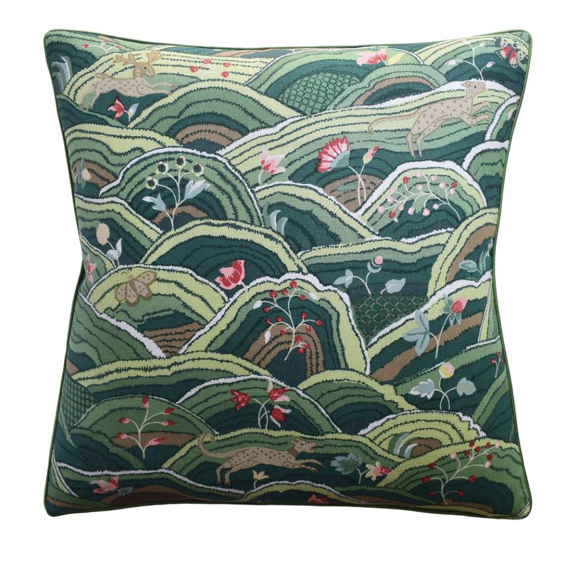 ROLLING HILLS, GREEN 22"