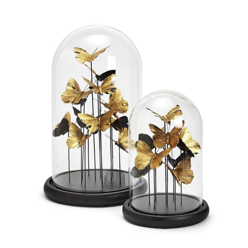 GOLDEN BUTTERFLY IN DOME