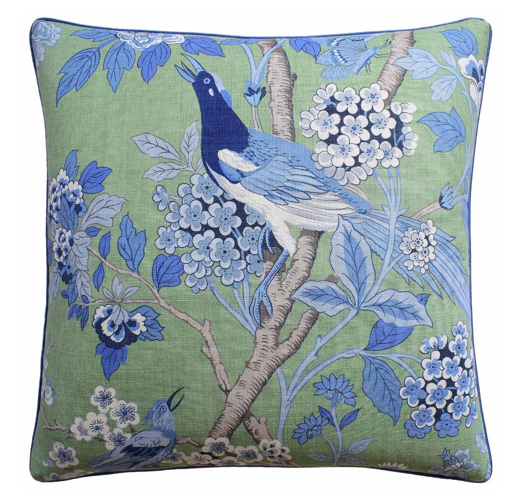 HYDRANGEA BIRD, EMERALD BLUE