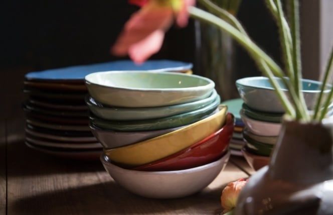 R Wood medium bowl