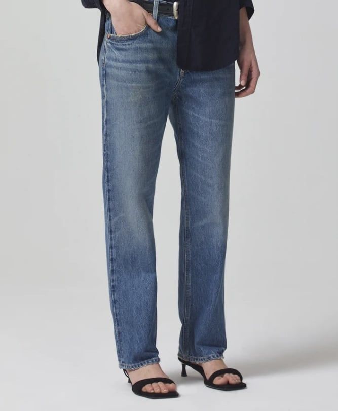 COH Neve low slung relaxed , Color: Oasis, Size: size 25