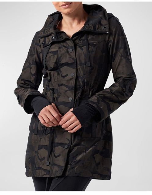Blanc Noir Camo anorak