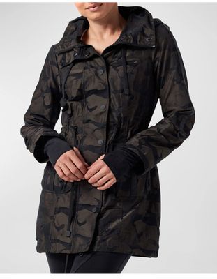 Blanc Noir Camo anorak