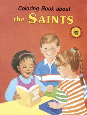 Coloring Book About the Saints, by Emma McKean