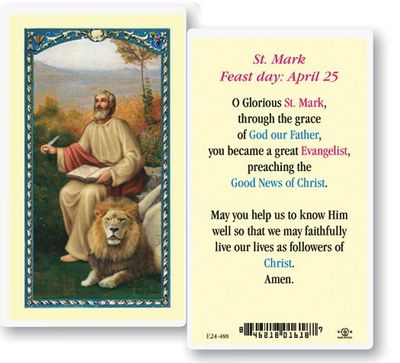 St. Mark Holy Cards