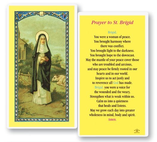 St. Brigid Holy Cards