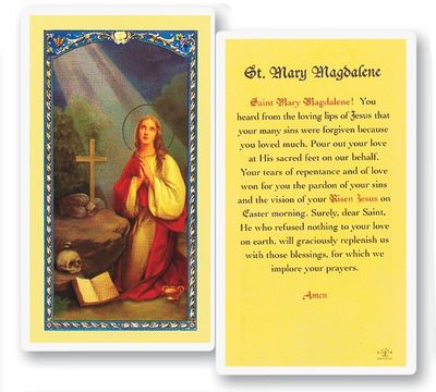 St. Mary Magdalene Holy Cards