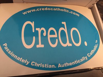 Credo Catholic Bumper Sticker