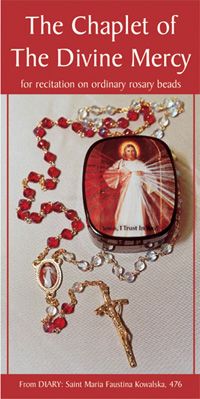 Chaplet of Divine Mercy Pamphlet, from Marian Press