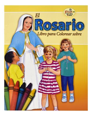 Libro Para Colorear Sobre el Rosario