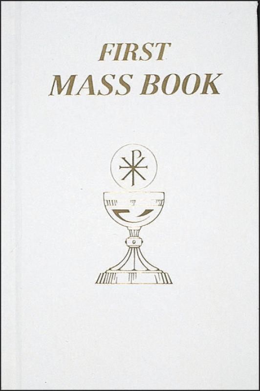 White First Mass Book (imitation leather)