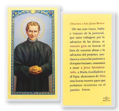 Oracion A San Juan Bosco