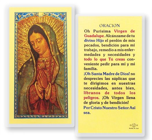 Oh Purisima Virgen de Guadalupe