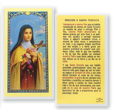 Oracion A Santa Teresita