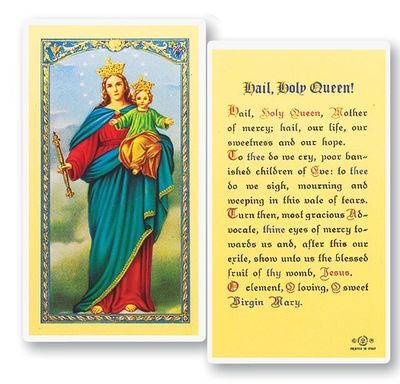 Hail Holy Queen Holy Cards