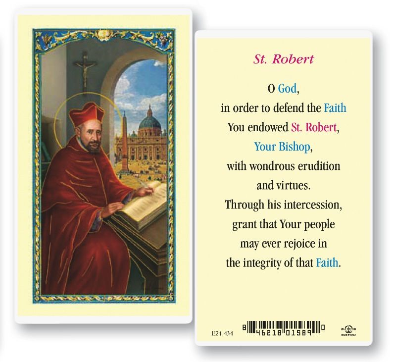 St. Robert Holy Cards