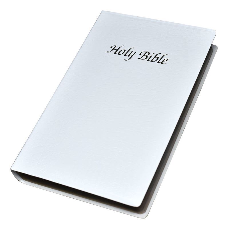 First Communion Bible (Imitation Leather— White)