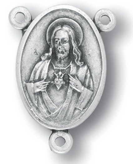 Large Oval Sacred Heart Centerpiece