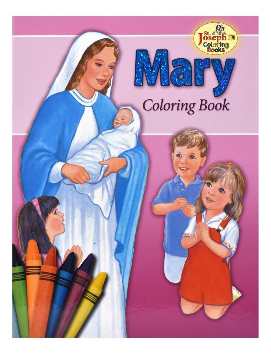 Coloring Book About Mary, by Emma McKean