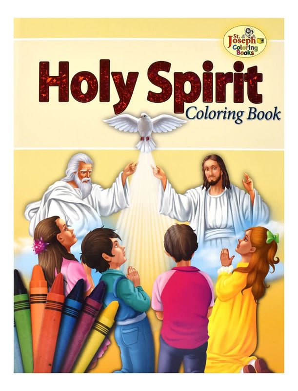 Coloring Book About The Holy Spirit, by Michael Goode and Margaret Buono (paperback)
