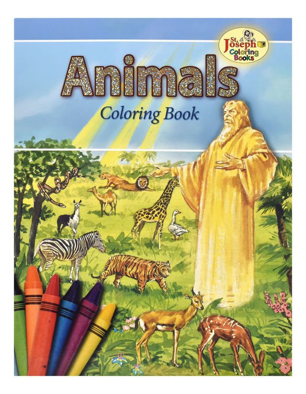 Animals of the Bible Coloring Book
