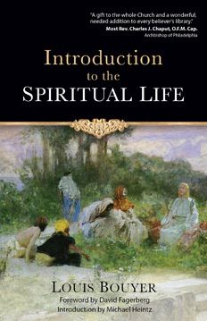 Introduction to the Spiritual Life, by Louis Bouyer (paperback)