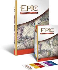 Epic:  Journey Through Church History Study Set (Includes:  Workbook, Chart and Bookmark)