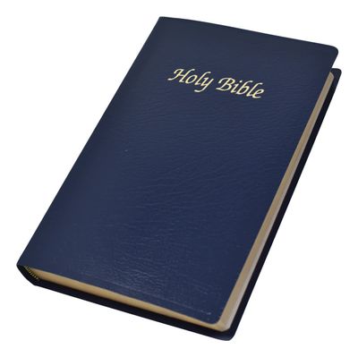 First Communion Bible (Imitation Leather— Navy)
