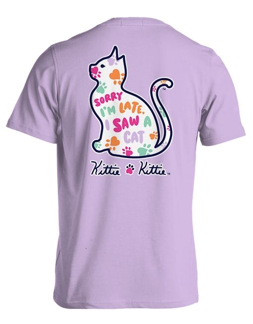 Sorry I&#39;m Late Pattern Kittie