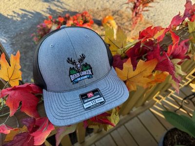 Deer Creek - Embroidery Patch Grey Hat